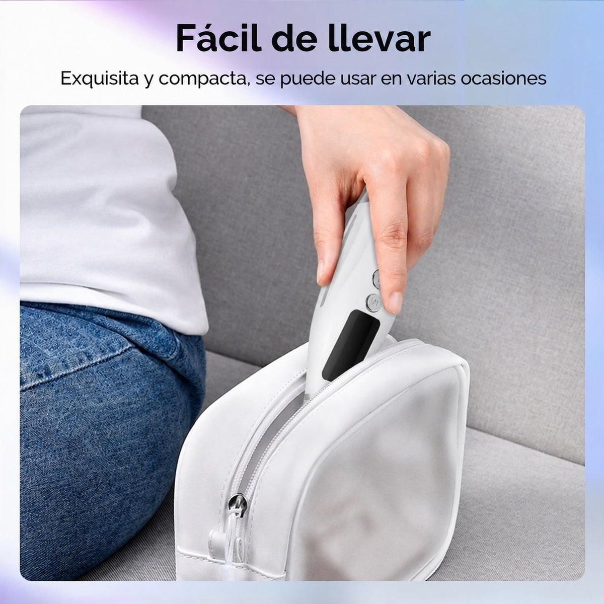 Masajeador Facial LED 7 Colores Auravell