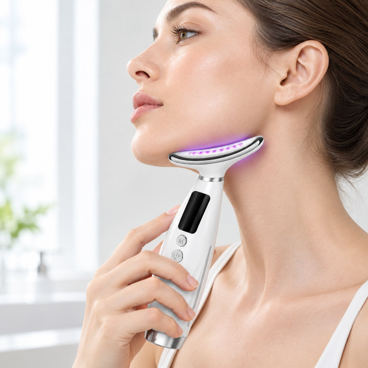 Masajeador Facial LED 7 Colores Auravell