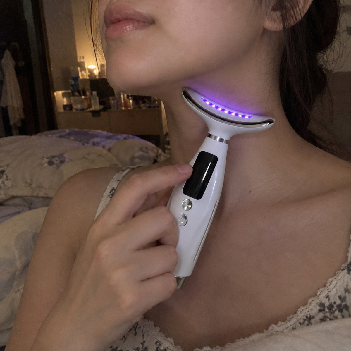 Masajeador Facial LED 7 Colores Auravell